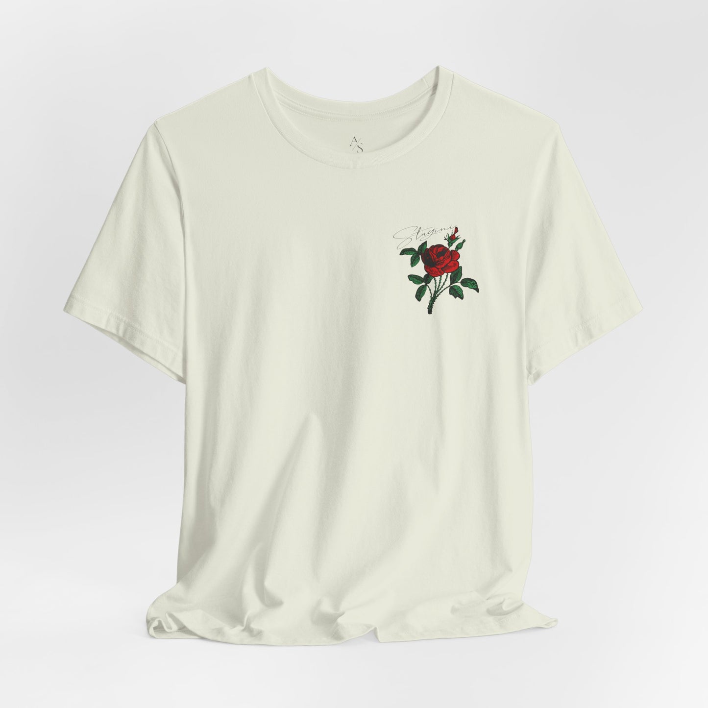 Elegant Rose Jersey Short Sleeve Tee