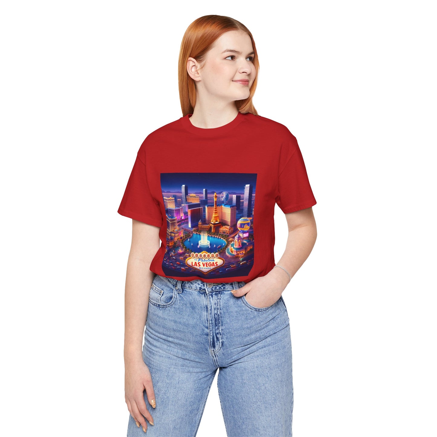 Las Vegas Disney Pixar Style Jersey Short Sleeve Tee