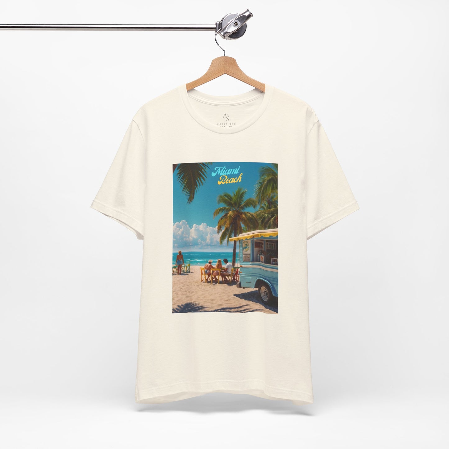 Miami Beach Retrosense Jersey Short Sleeve Tee