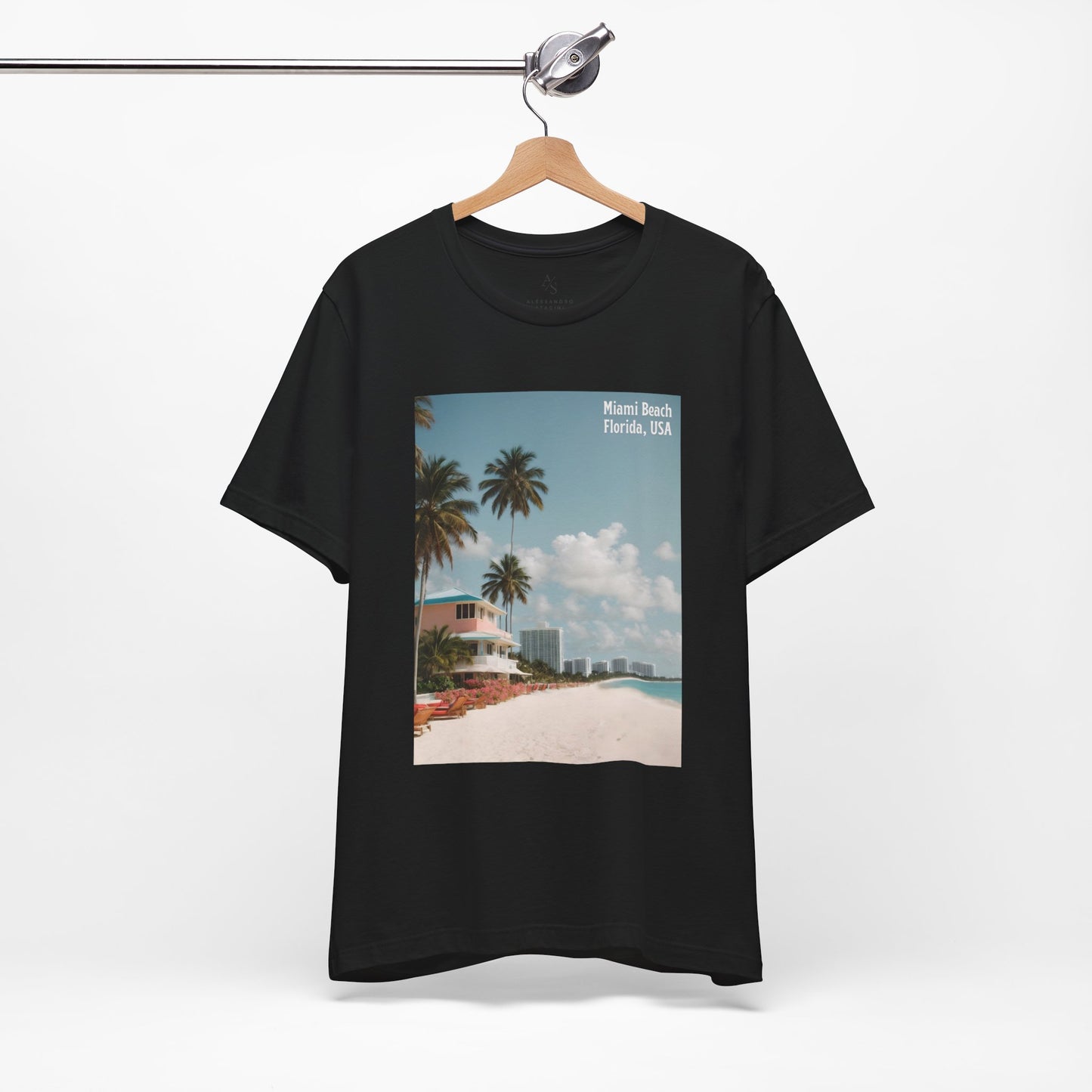 Miami Beach Jersey Short Sleeve Tee