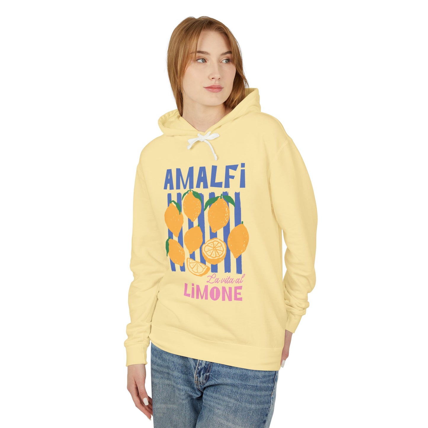 Amalfi Lemons Graphic Hoodie