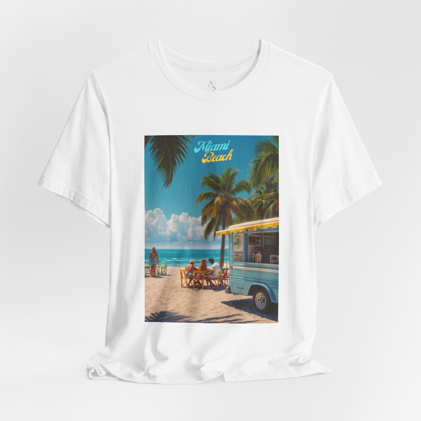 Miami Beach Retrosense Jersey Short Sleeve Tee