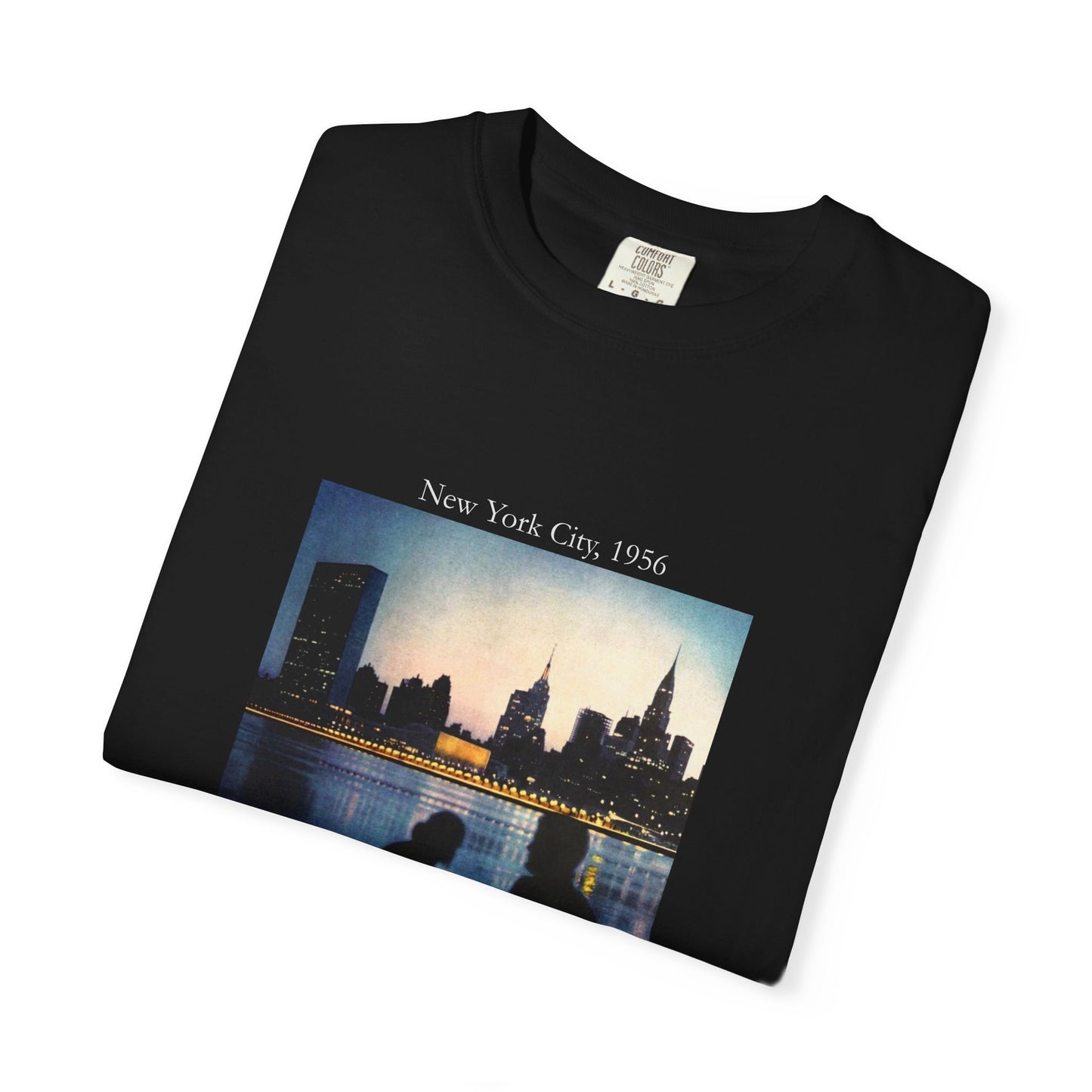 New York City Manhattan Photograph 1956 Graphic T-Shirt