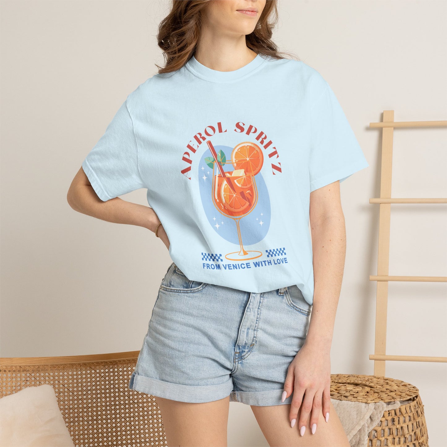 Aperol Spritz Coctail Venice Graphic T-Shirt