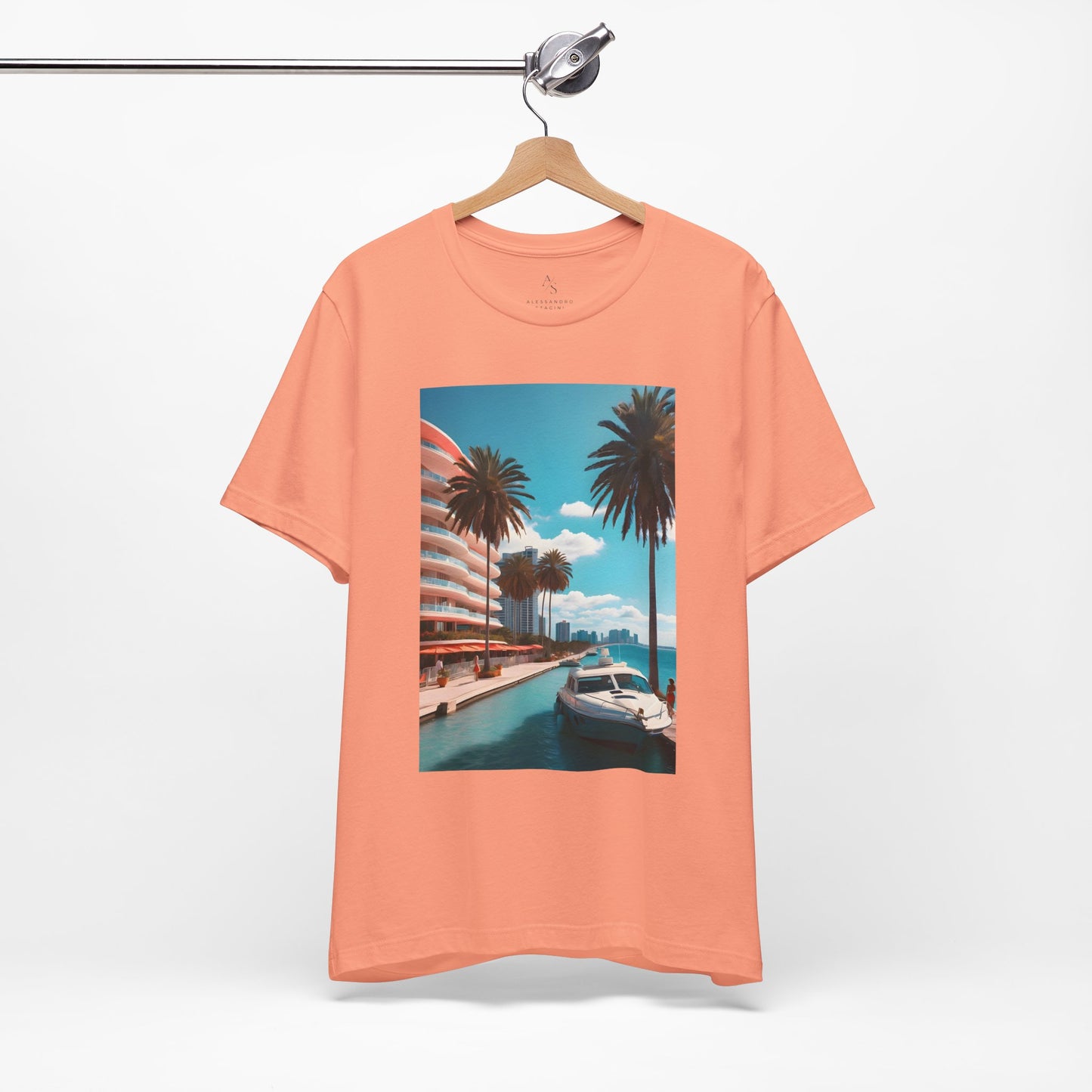 Marina Beach Jersey Short Sleeve Tee