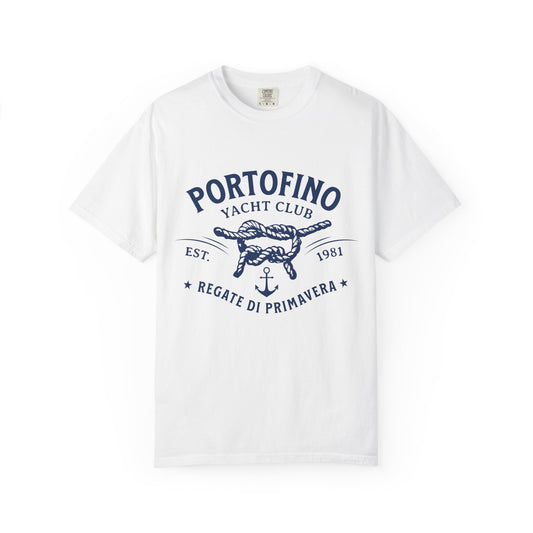 Portofino Yacht Club Graphic T-Shirt