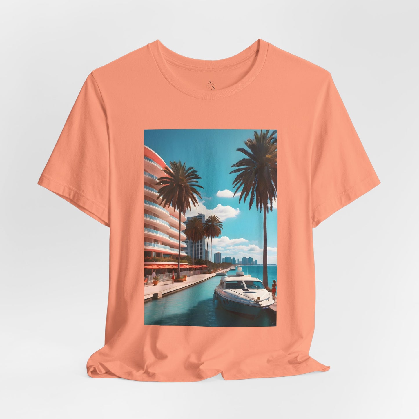 Marina Beach Jersey Short Sleeve Tee