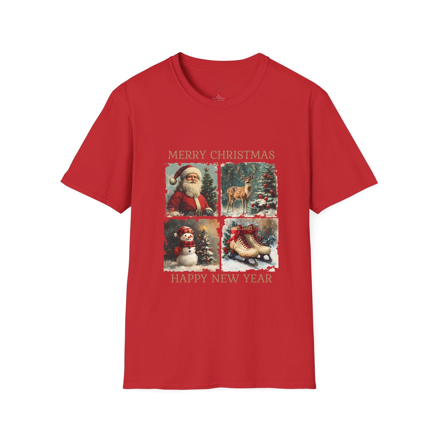 Retro Christmas Softstyle T-Shirt