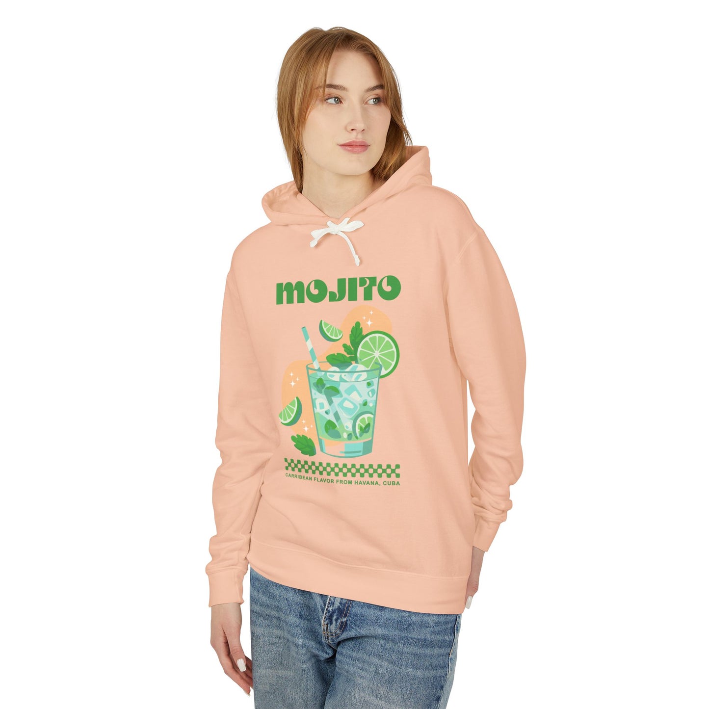 Mojito Cocktail Havana Cuba Graphic Hoodie