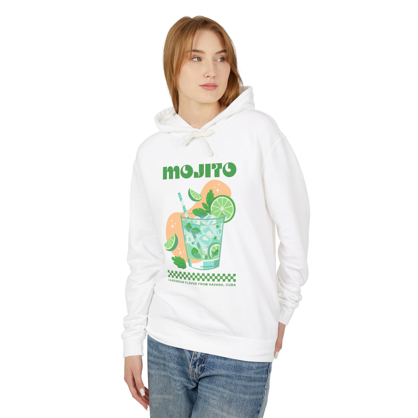 Mojito Cocktail Havana Cuba Graphic Hoodie