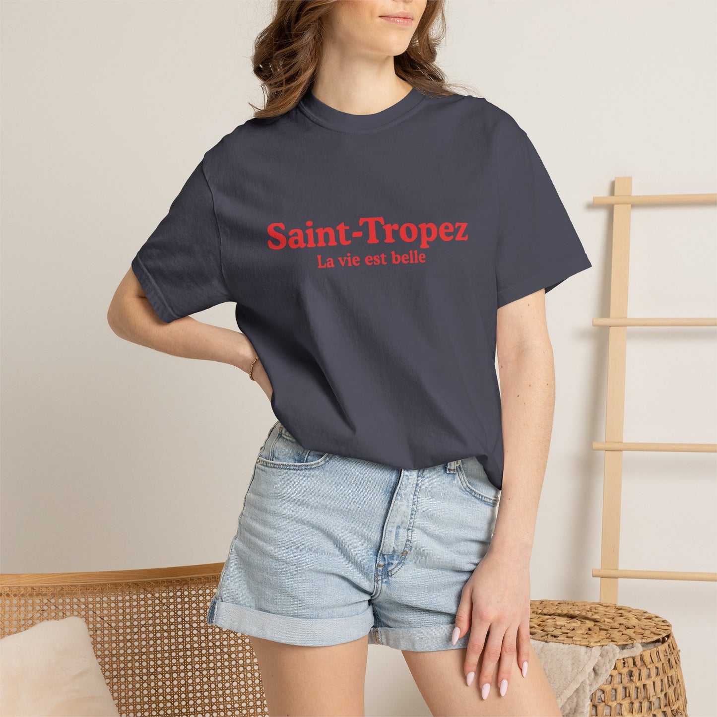 Saint-Tropez Retro Graphic T-Shirt