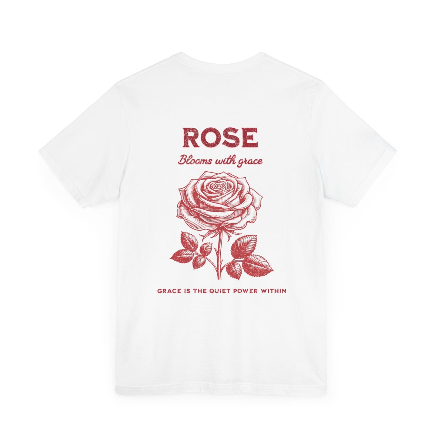 Rose Jersey Short Sleeve Tee