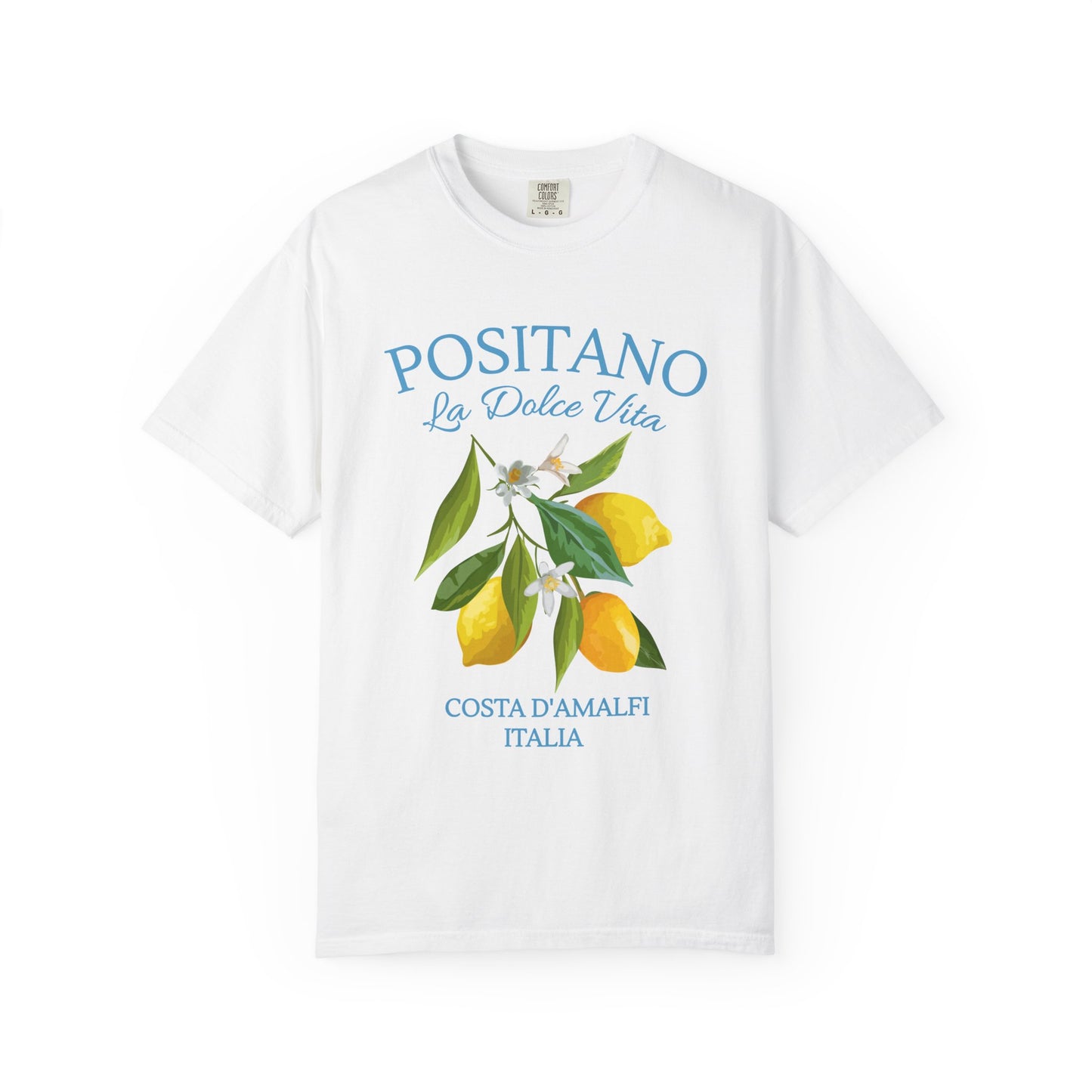 Positano Lemon La Dolce Vita Graphic T-Shirt - Italy Travel Tee