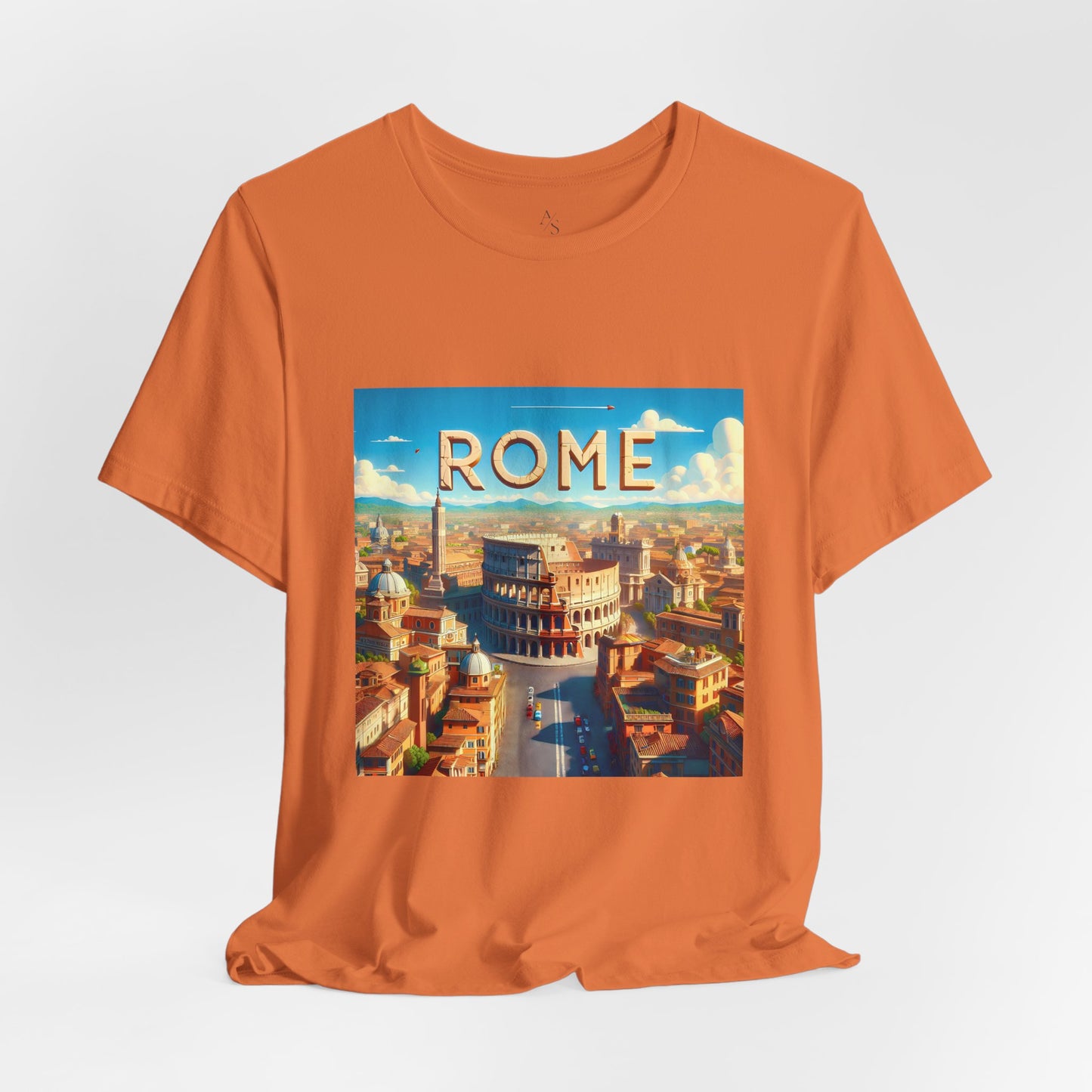 Rome Disney Pixar Style Jersey Short Sleeve Tee