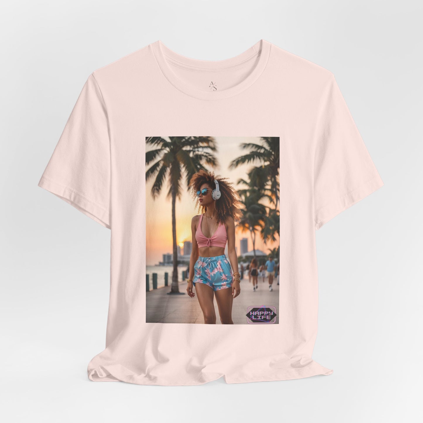 Chill Sunset Vibes Jersey Short Sleeve Tee