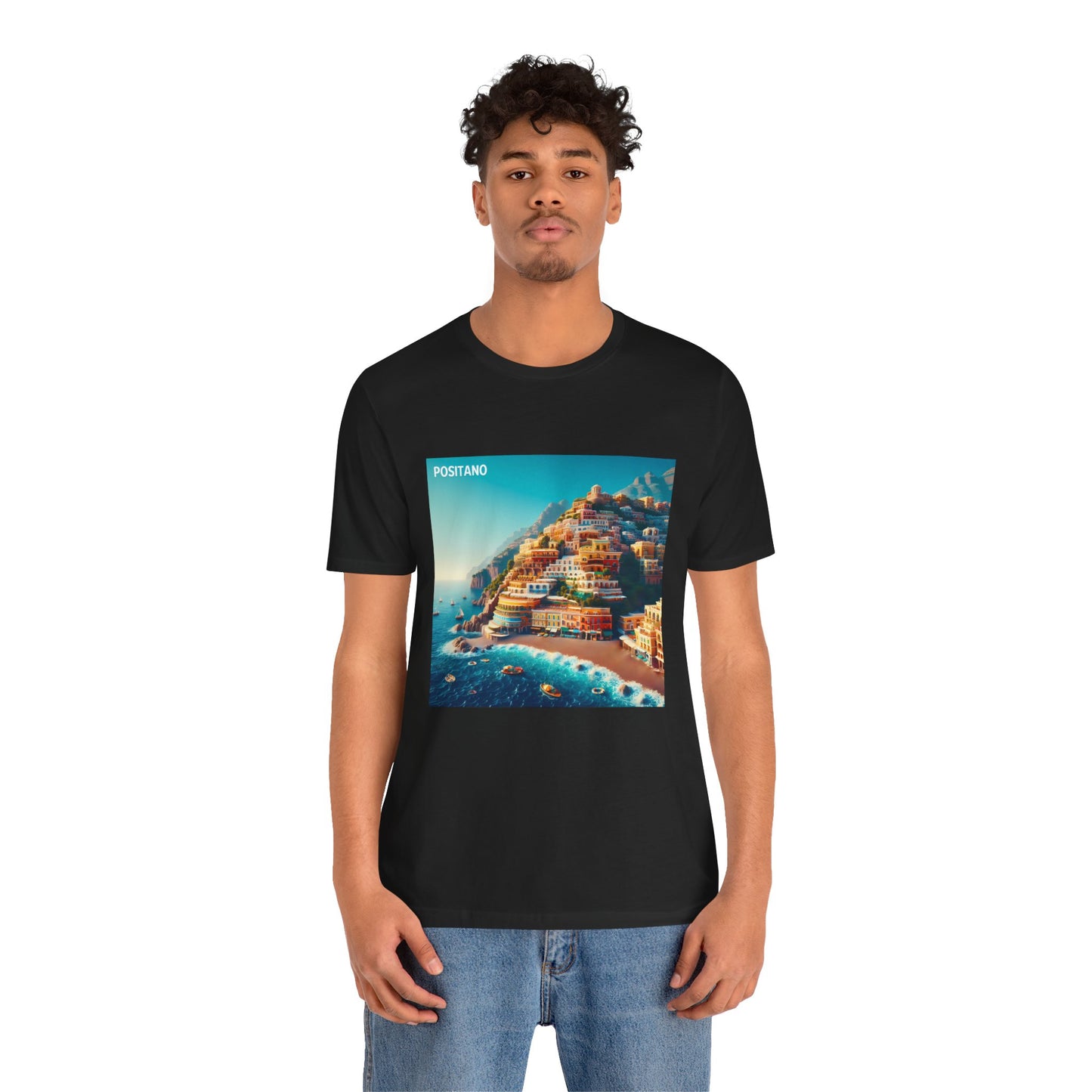 Positano Disney Pixar Style Jersey Short Sleeve Tee