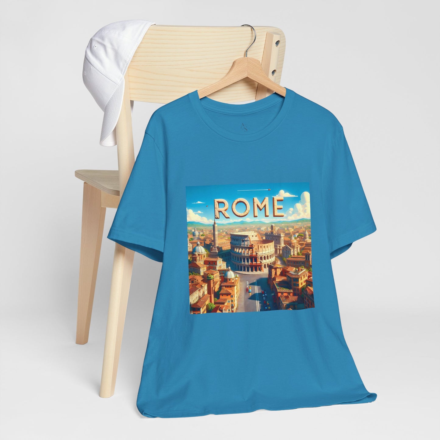 Rome Disney Pixar Style Jersey Short Sleeve Tee