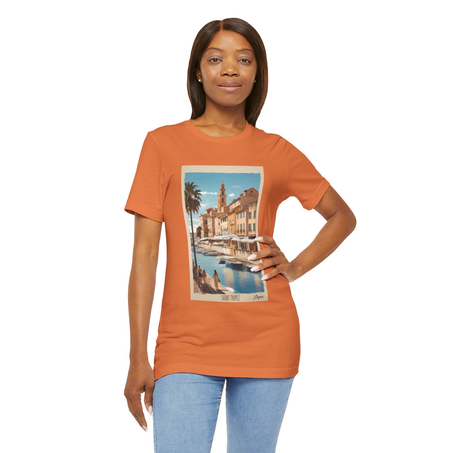 Saint Tropez Jersey Short Sleeve Tee