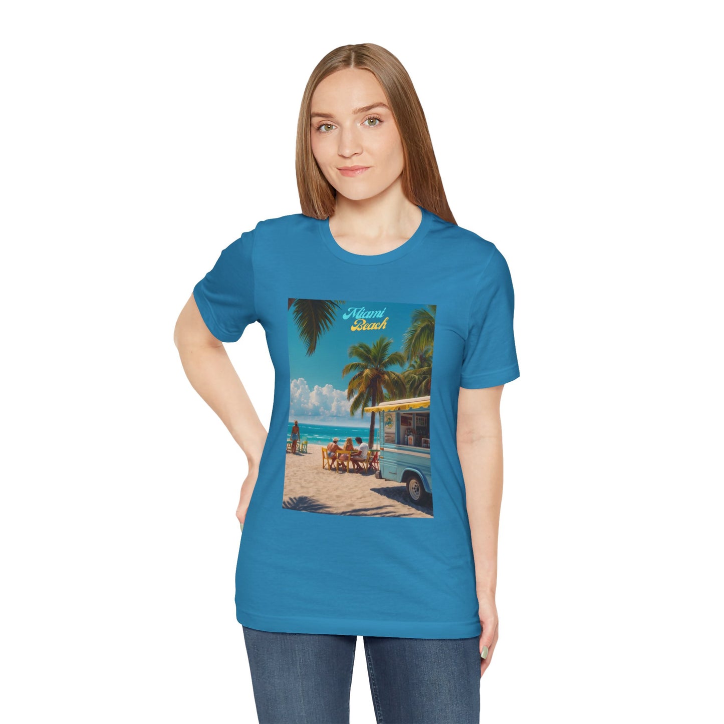 Miami Beach Retrosense Jersey Short Sleeve Tee