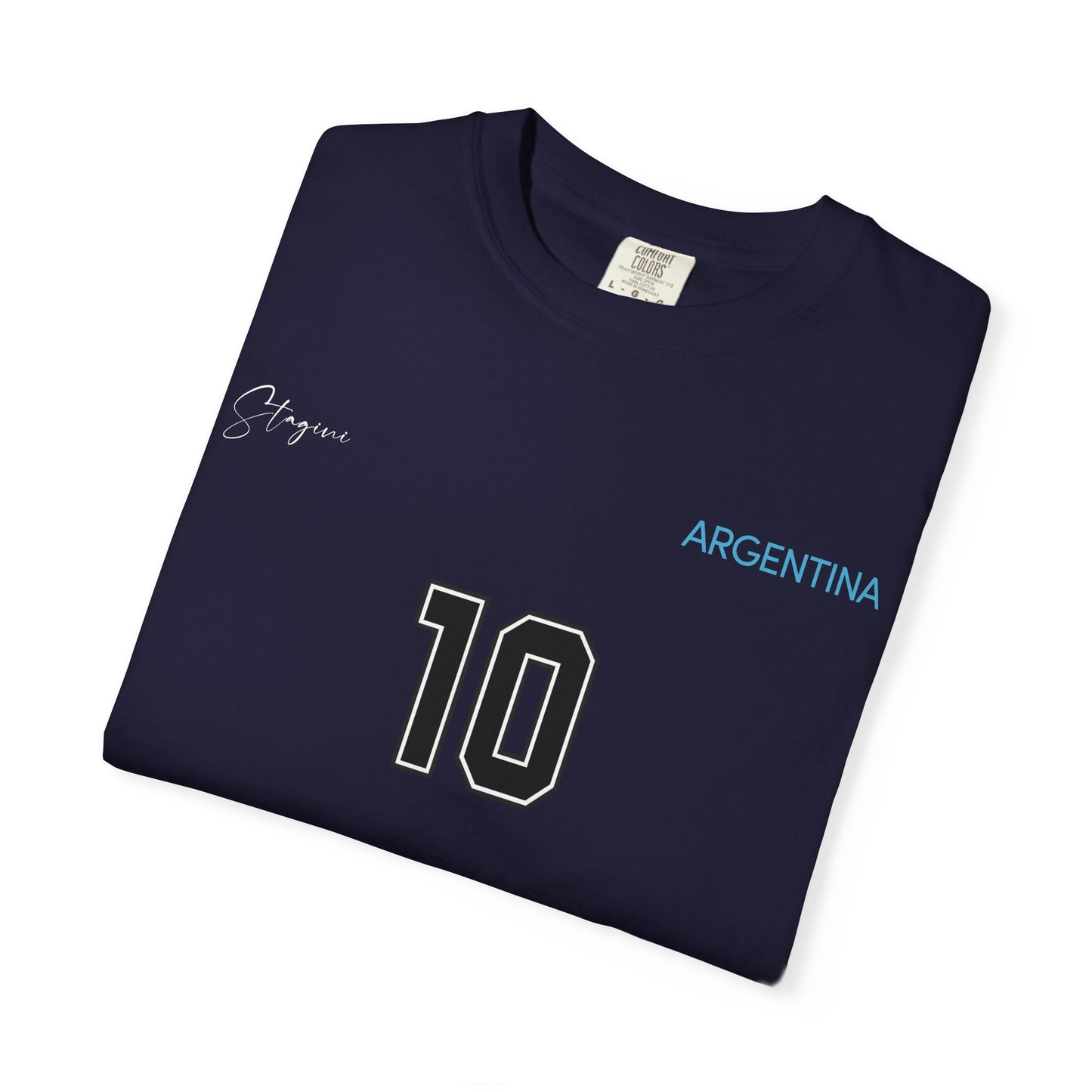 Mexico '86 World Champions Argentina Retro Graphic T-Shirt