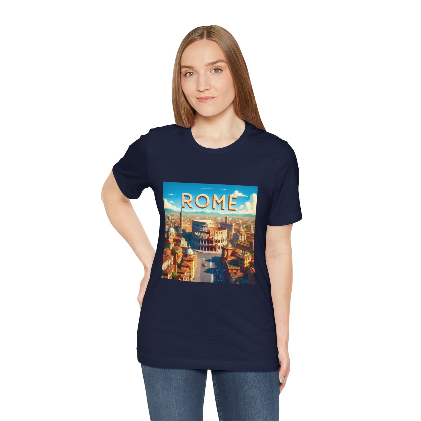 Rome Disney Pixar Style Jersey Short Sleeve Tee