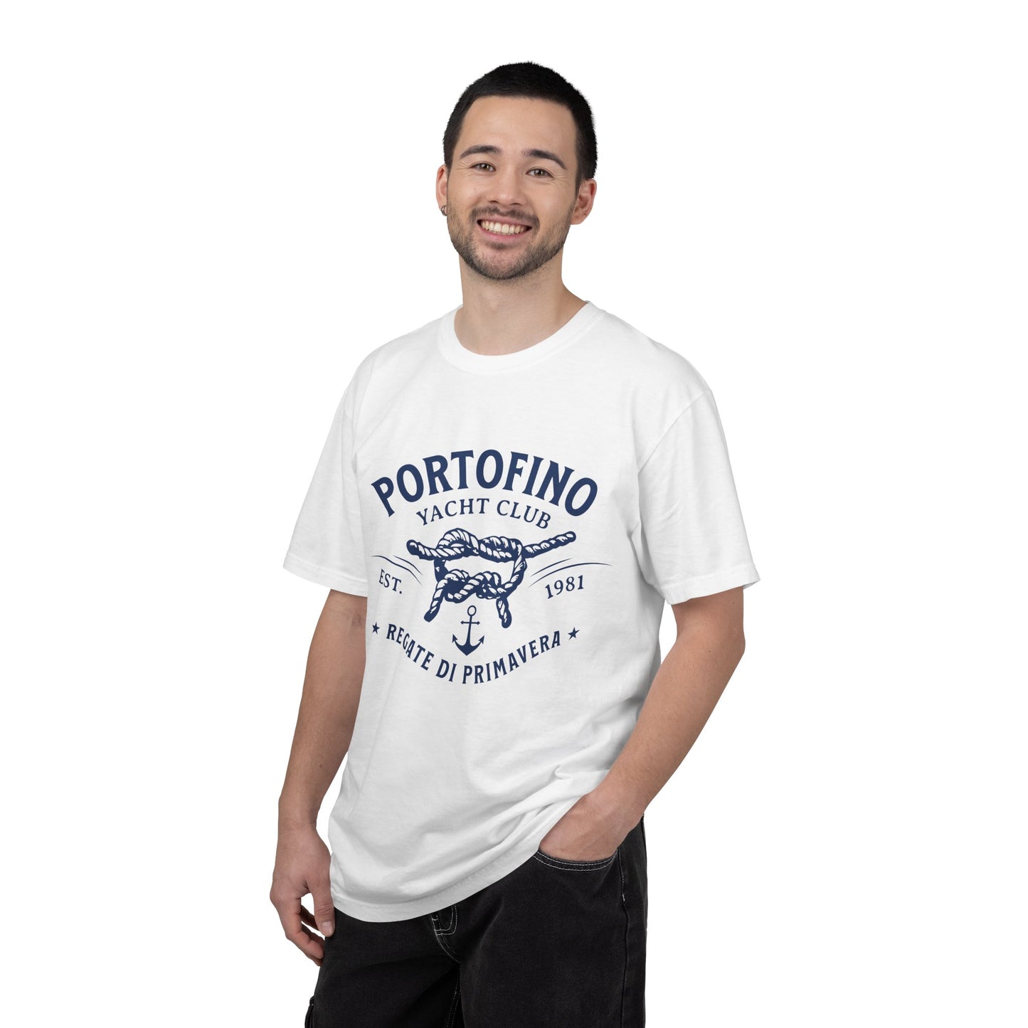 Portofino Yacht Club Graphic T-Shirt