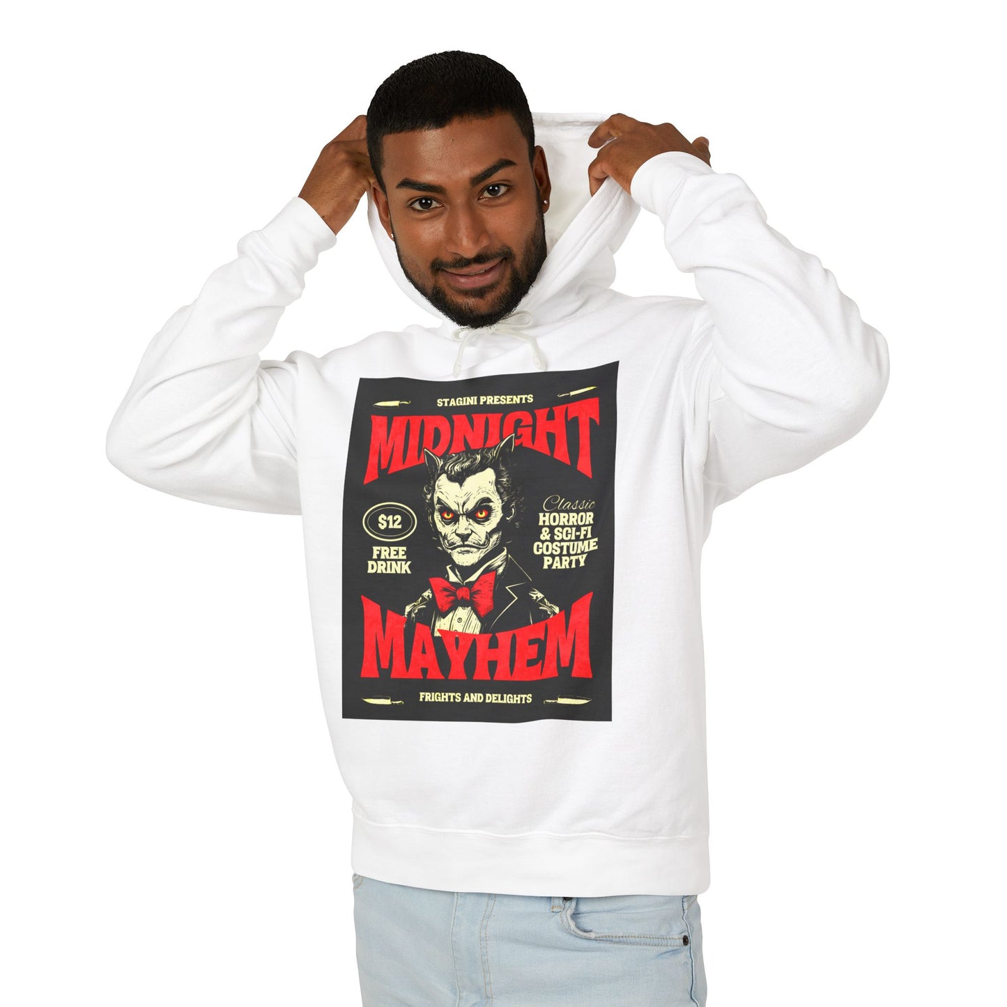 Midnight Mayhem Lightweight Hooded Sweatshirt