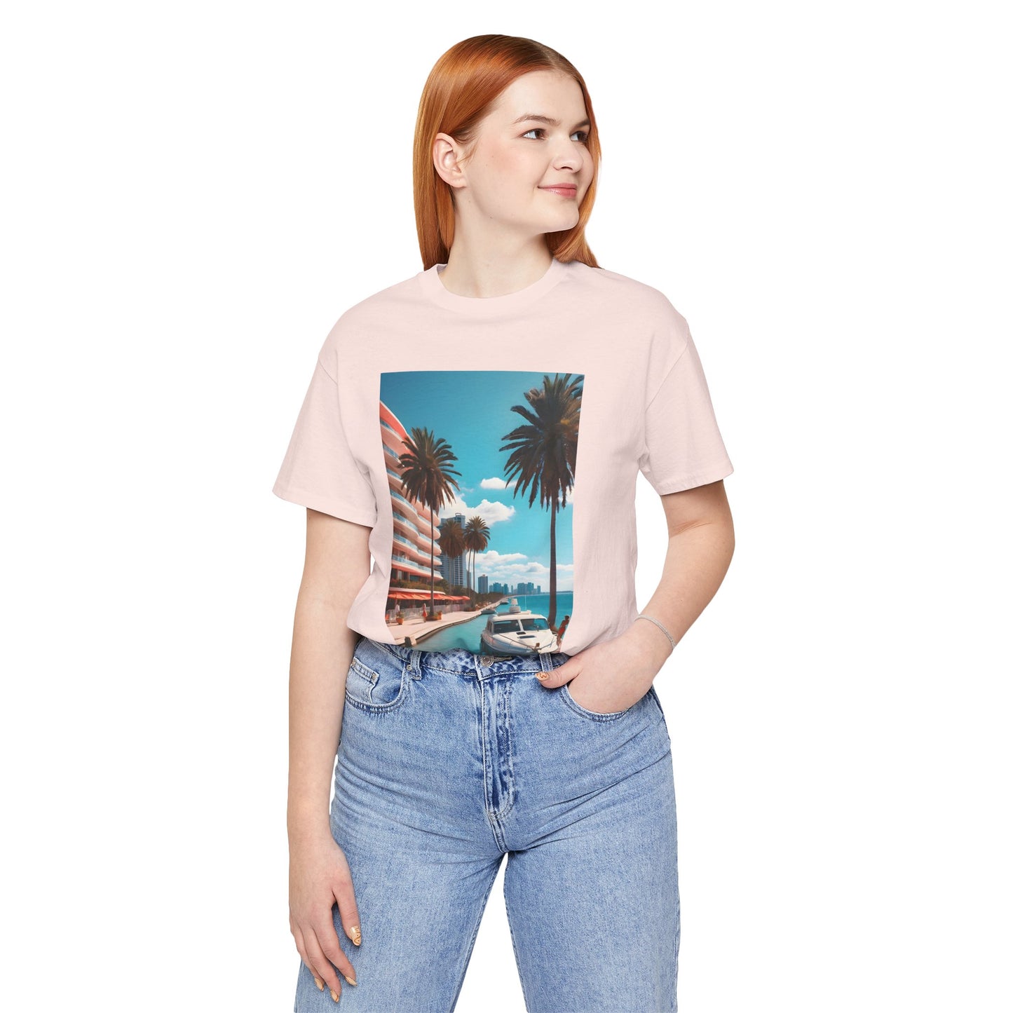 Marina Beach Jersey Short Sleeve Tee