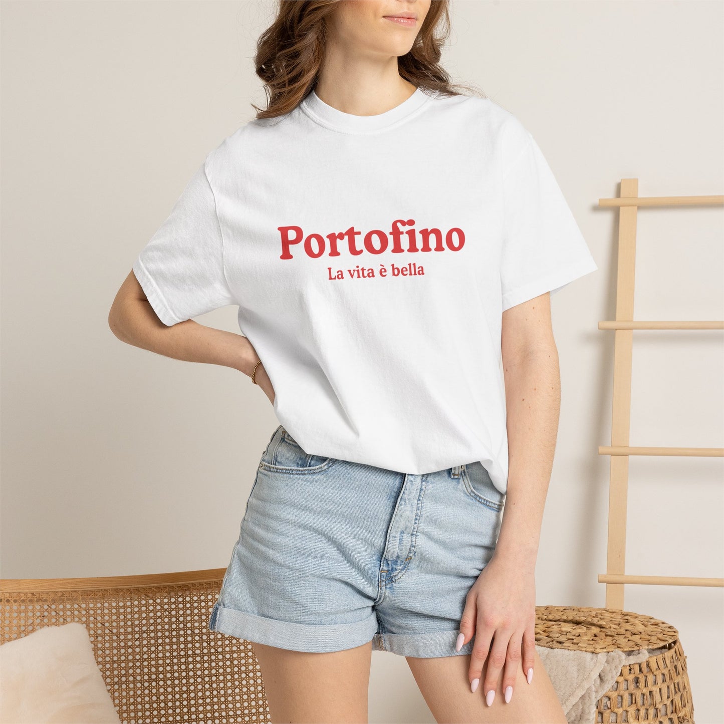 Portofino Retro Graphic T-Shirt
