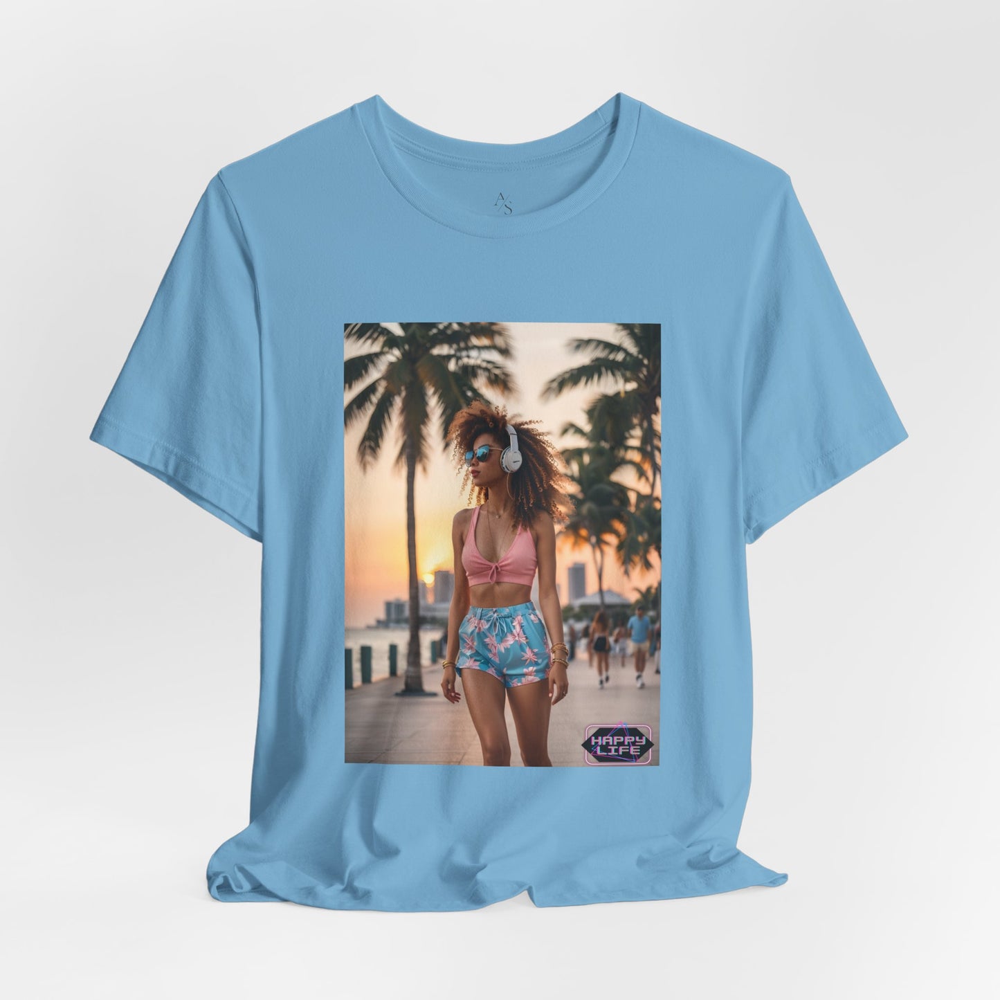 Chill Sunset Vibes Jersey Short Sleeve Tee