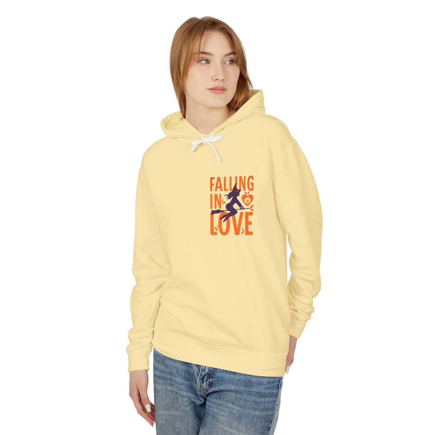 Falling In Love Lightweight Hooded Sweatshirt