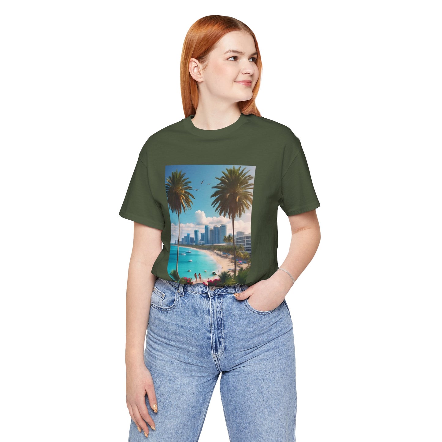 Paradise City Jersey Short Sleeve Tee