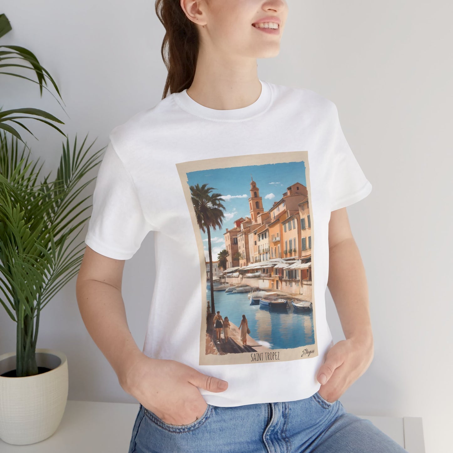 Saint Tropez Jersey Short Sleeve Tee