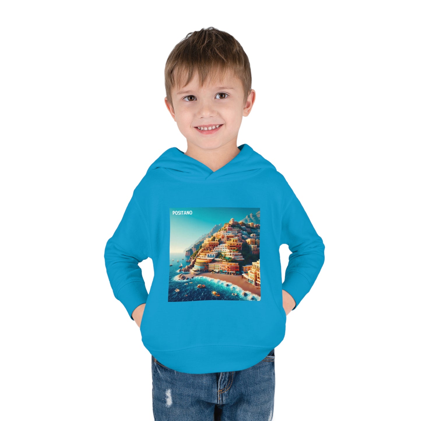 Positano Disney Pixar Style Toddler Pullover Fleece Hoodie