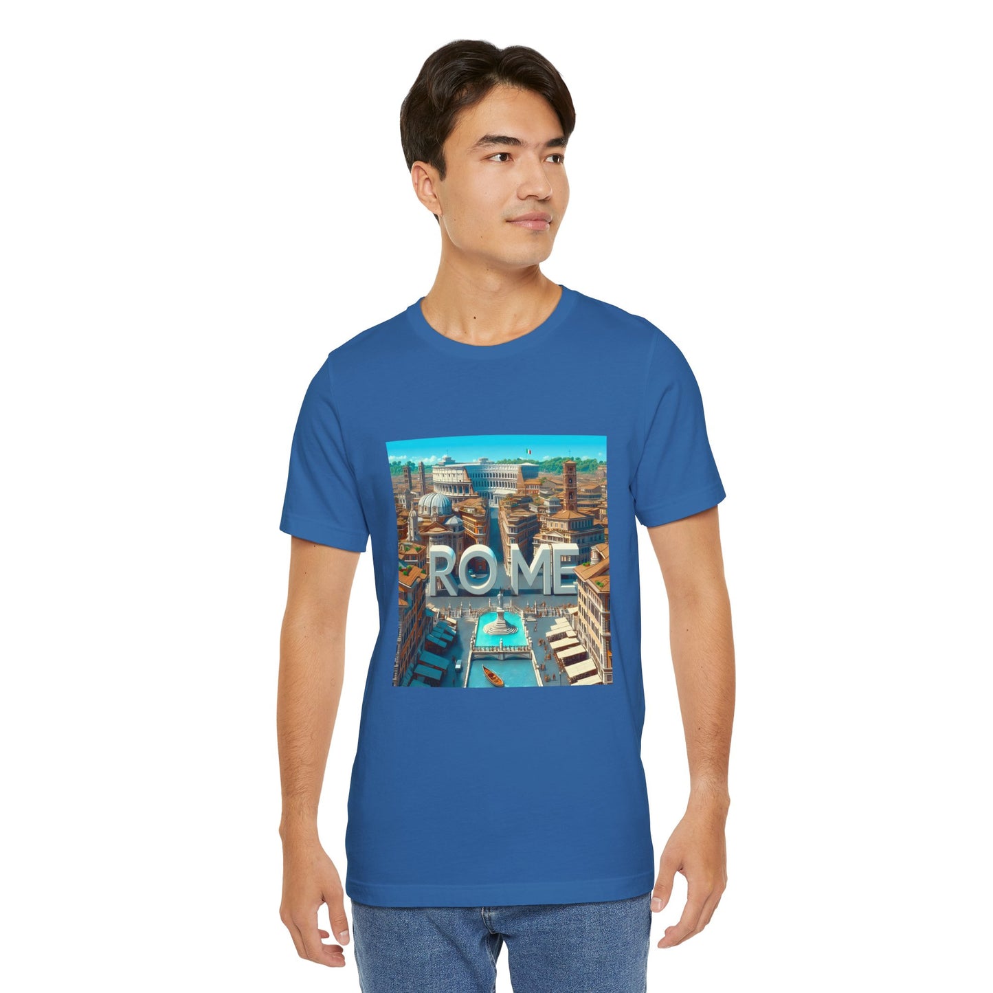 Rome Disney Pixar Style Jersey Short Sleeve Tee