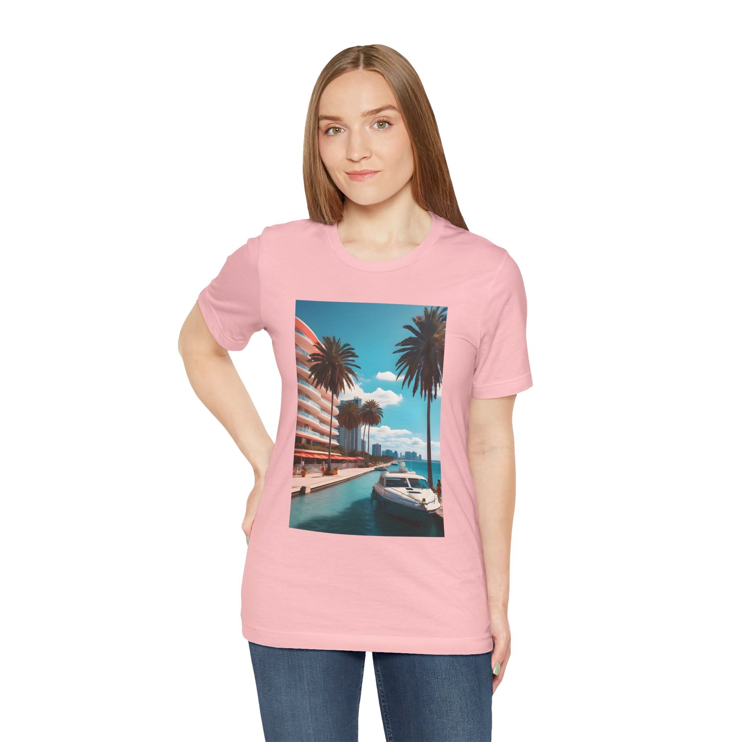 Marina Beach Jersey Short Sleeve Tee