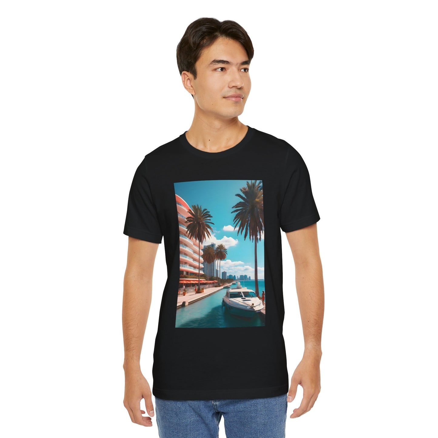 Marina Beach Jersey Short Sleeve Tee