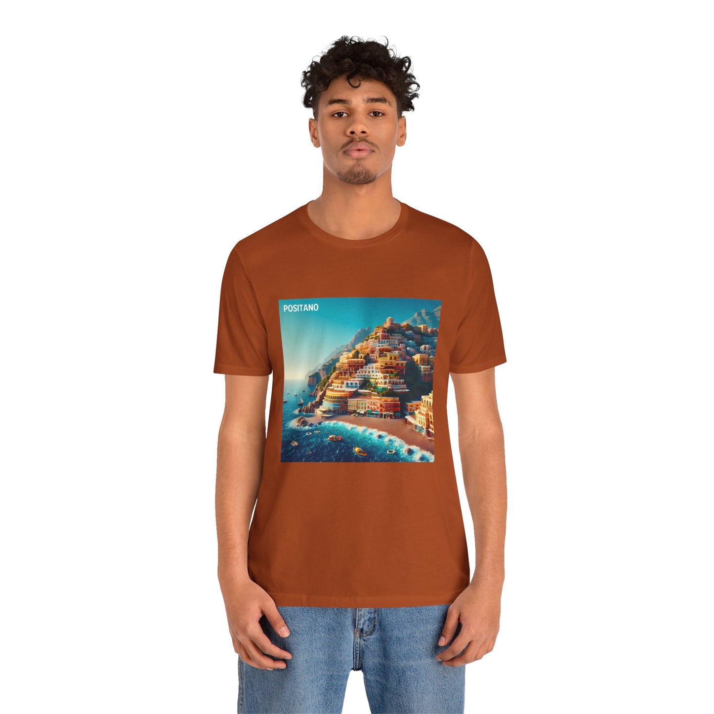 Positano Disney Pixar Style Jersey Short Sleeve Tee