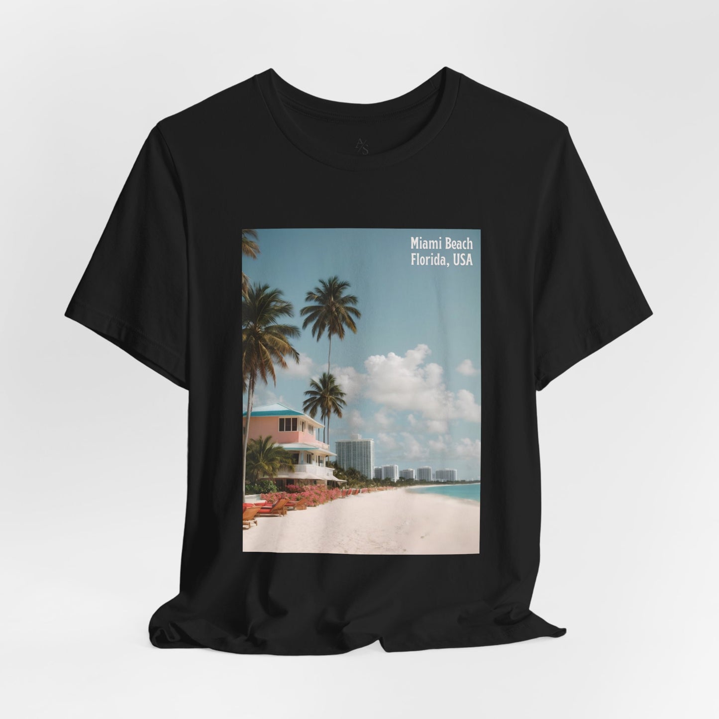 Miami Beach Jersey Short Sleeve Tee