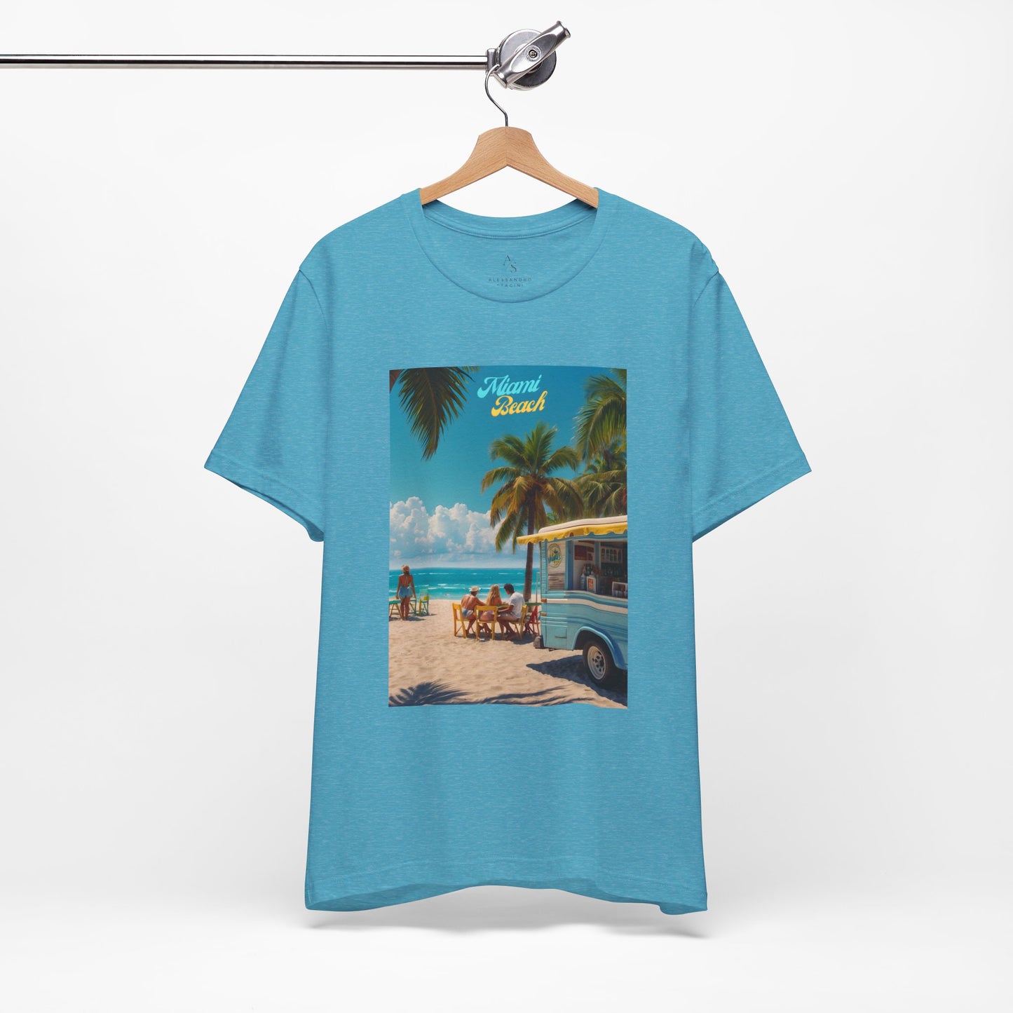 Miami Beach Retrosense Jersey Short Sleeve Tee