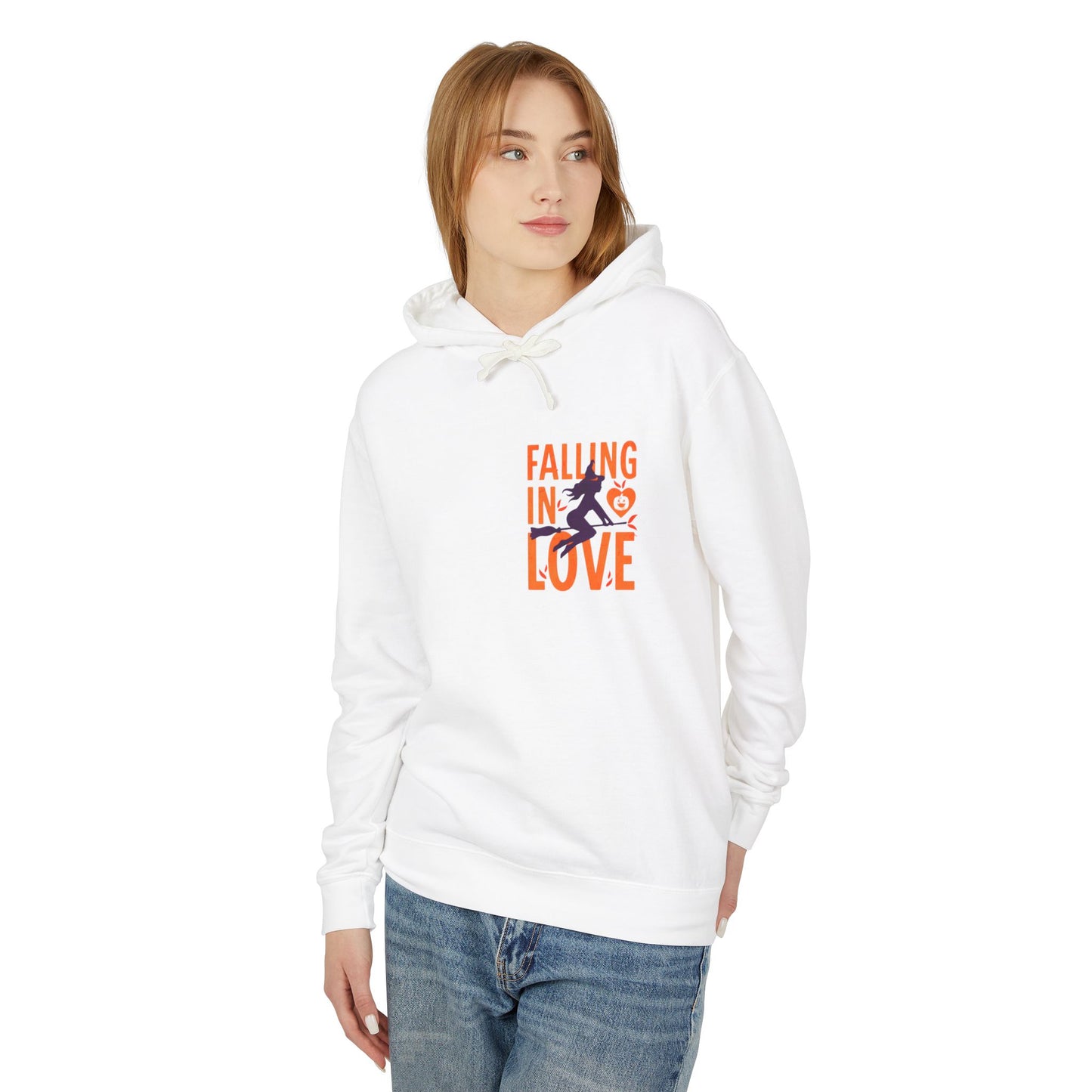 Falling In Love Lightweight Hooded Sweatshirt