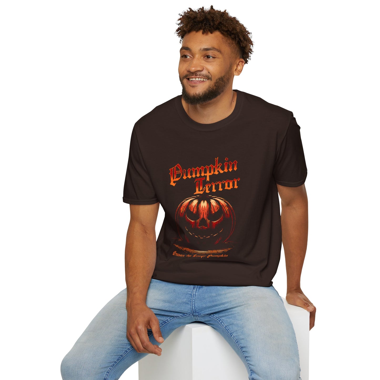 Pumpkin Terror Softstyle T-Shirt