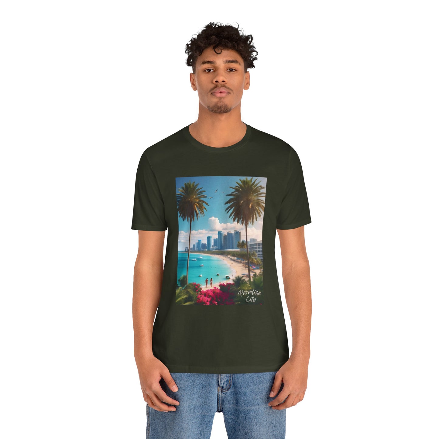 Paradise City Jersey Short Sleeve Tee