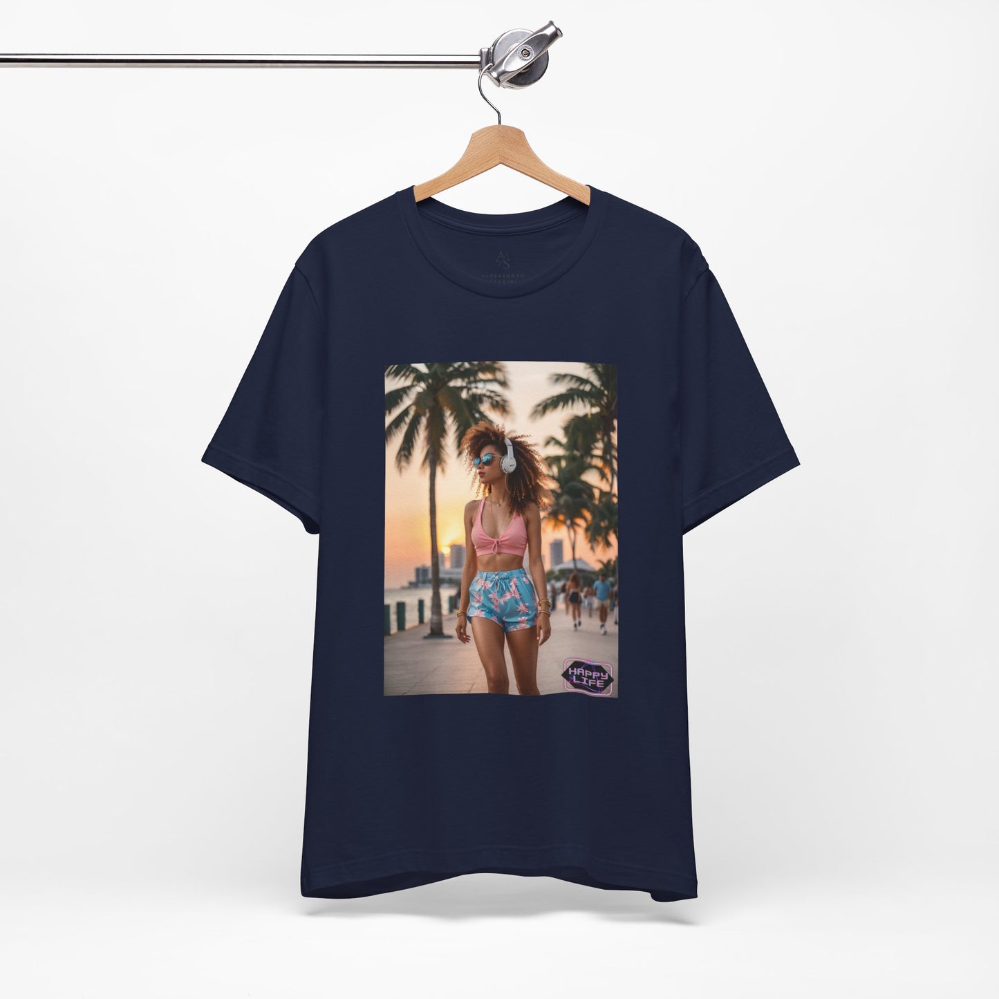 Chill Sunset Vibes Jersey Short Sleeve Tee