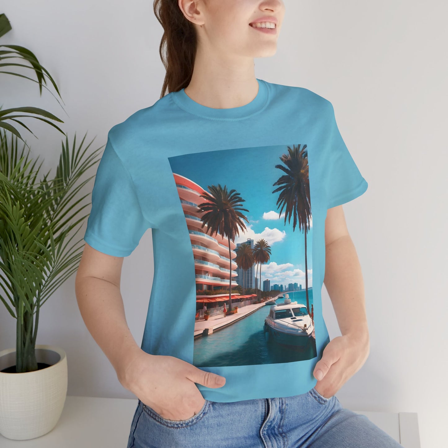 Marina Beach Jersey Short Sleeve Tee