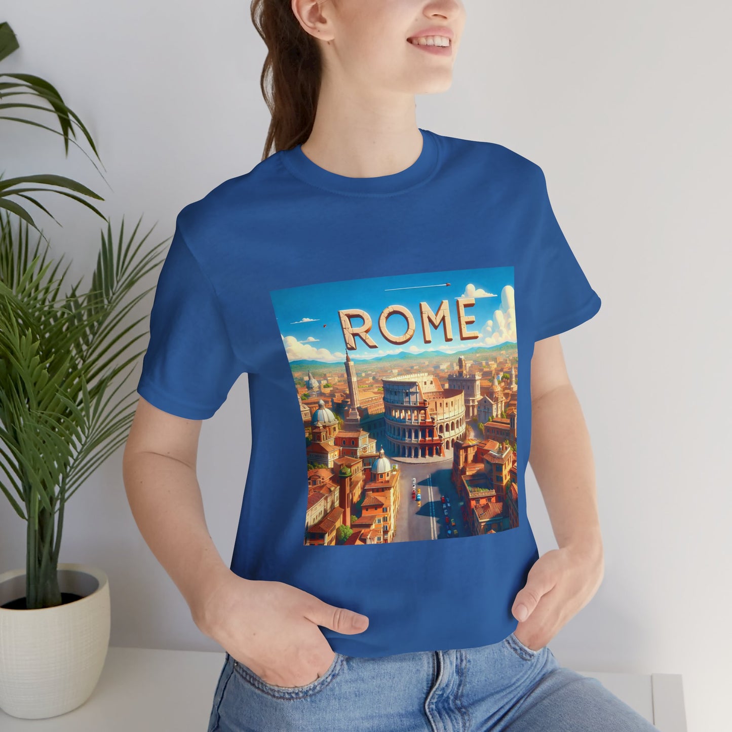 Rome Disney Pixar Style Jersey Short Sleeve Tee