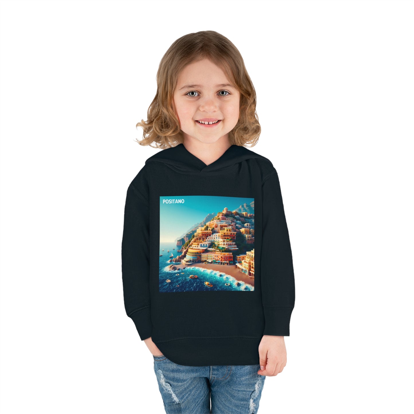 Positano Disney Pixar Style Toddler Pullover Fleece Hoodie