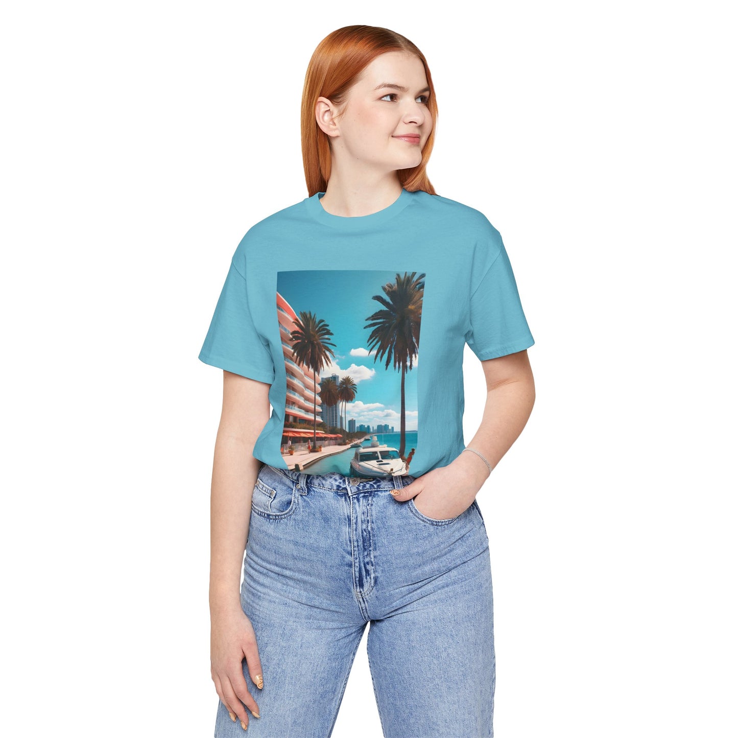 Marina Beach Jersey Short Sleeve Tee