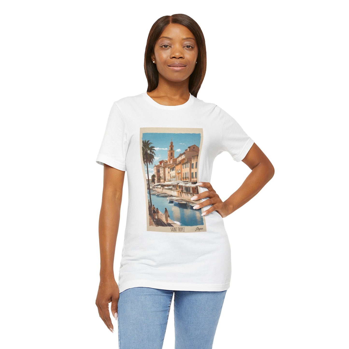 Saint Tropez Jersey Short Sleeve Tee