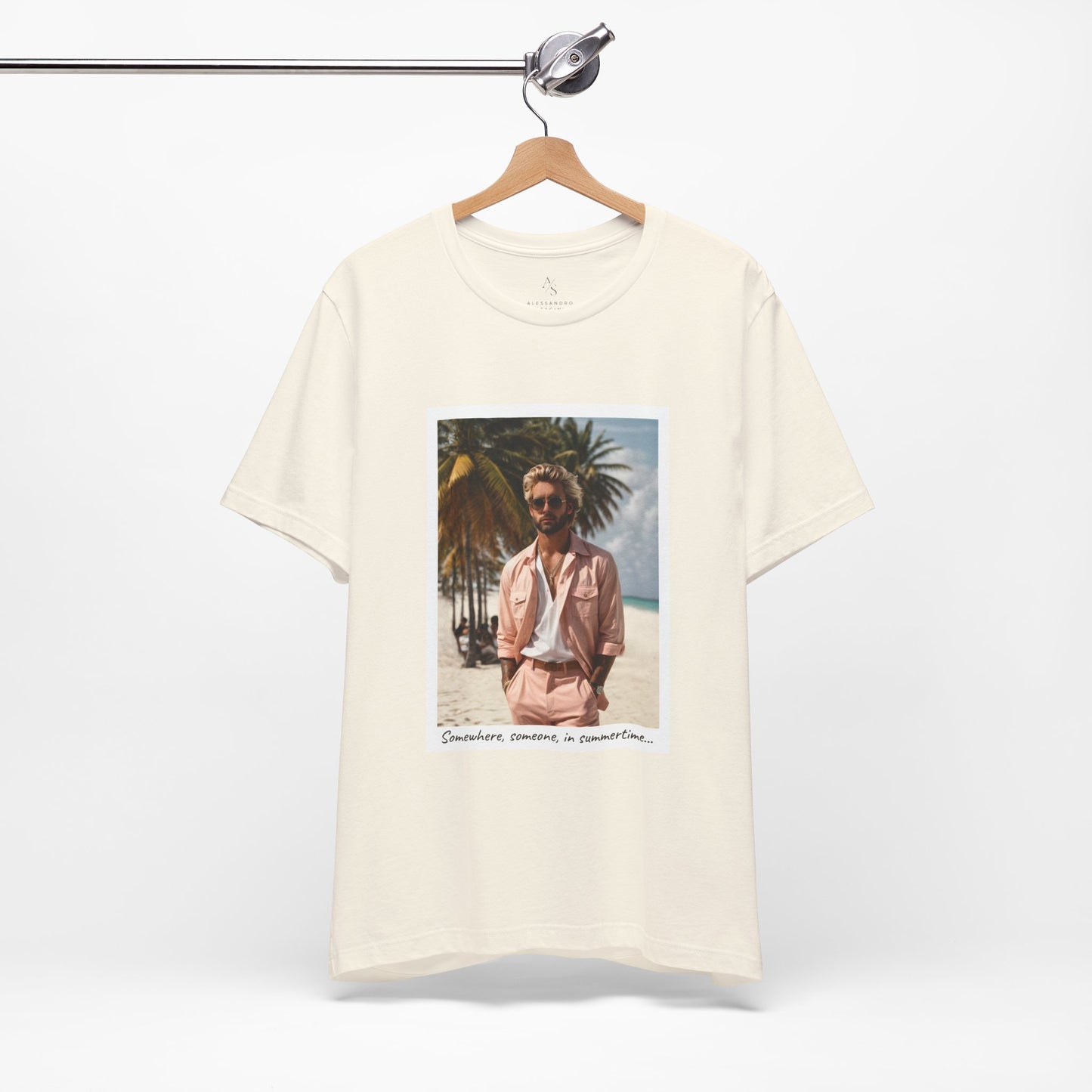 Someone In Summertime Jersey Short Sleeve Tee